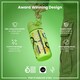 image 6 of Leak Proof Kids Water Bottle, Stainless Steel, 400ml (13oz) | Green | Cars | One Size
