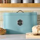 image 2 of Cooks Professional Bread Bin | Blue & Silver