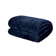 OHS Blanket Fleece, 150x200cm - Navy Blue