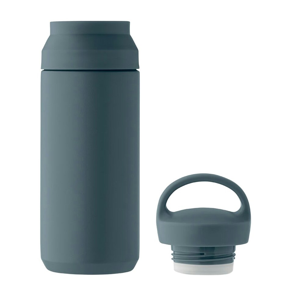 image 1 of MidOcean Onyx Double-Walled 320ml Bottle - Petrol - One Size Blue | One Size