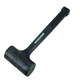 image 3 of 3pc Rubber Dead Blow Hammer Set Hammers Mallets 1lb 2lb 3lb Shot Loaded