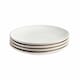 image 7 of Cooks Professional 12pc Nordic Stoneware Dinnerware Set 4 Person Plate & Bowl Setting | White