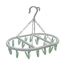 JVL Oval Sock Dryer with 20 Pegs