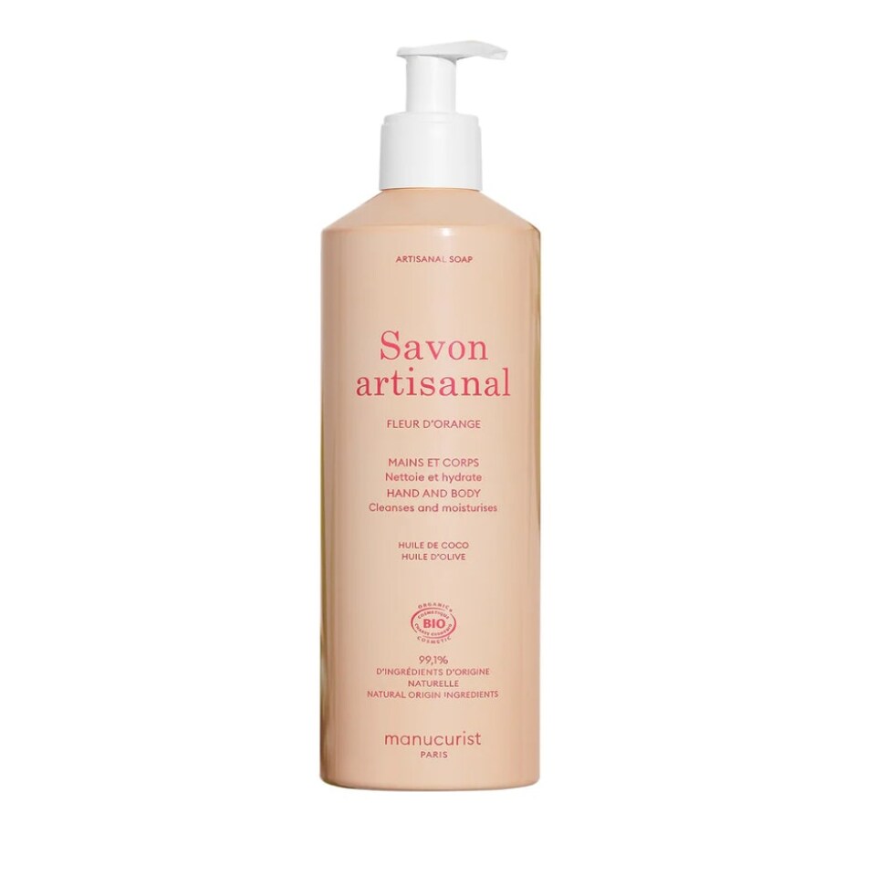 image 1 of Manucurist Moisturising Hand & Body Artisan Soap Fleur d'Orange 500ml