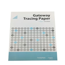 Gateway Natural Tracing Paper Pad A2 112gsm 50 Sheets