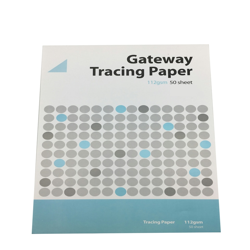 Gateway Natural Tracing Paper Pad A2 112gsm 50 Sheets