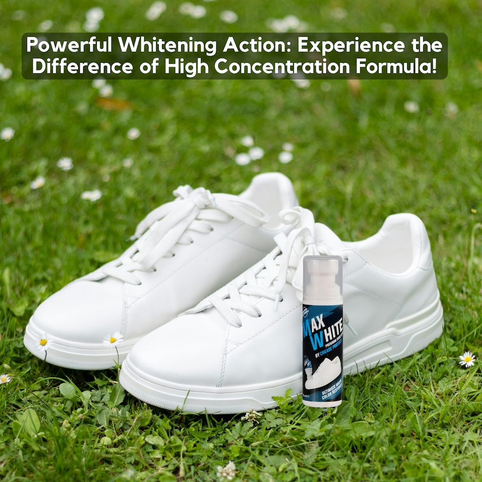 image 1 of Max White - Premium Shoe Whitener (Pack of two / 150ml)