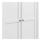 image 4 of Astbury 2 Door Double Wardrobe White and Oak Bedroom Furniture