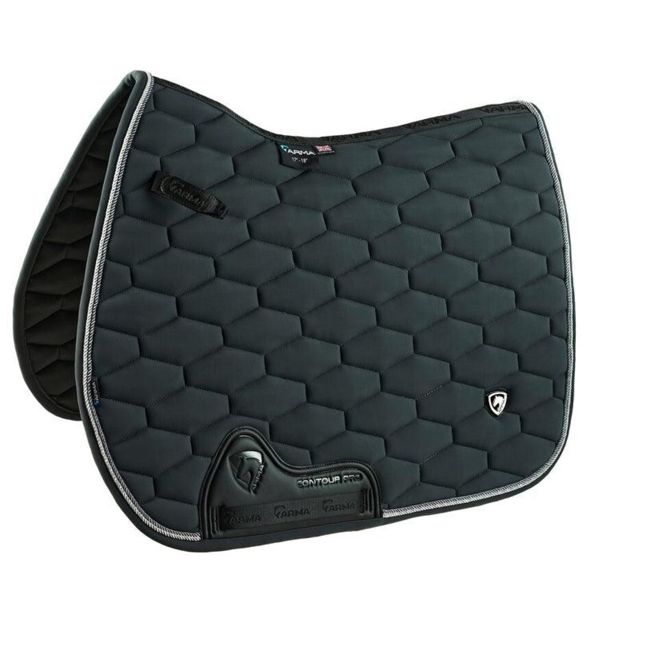image 1 of Shires Arma Eltar GP Saddlecloth Grey | Size: 15-16.5 Inch
Colour: Grey