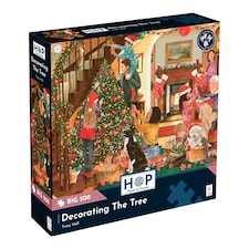 Decorating The Tree BIG 500 Piece Jigsaw Puzzle