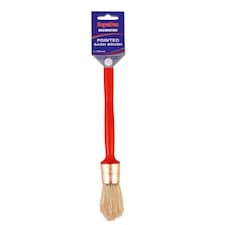 SupaDec Pointed Sash Brush - Red - 25mm