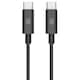 image 1 of Griffin 20W USB C PD Car Charger with USB C to USB C Cable Black - GP-184-BLK