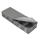 image 1 of Living and Home Non-woven Fabric Underbed Storage Bags with Handles - Grey | Grey