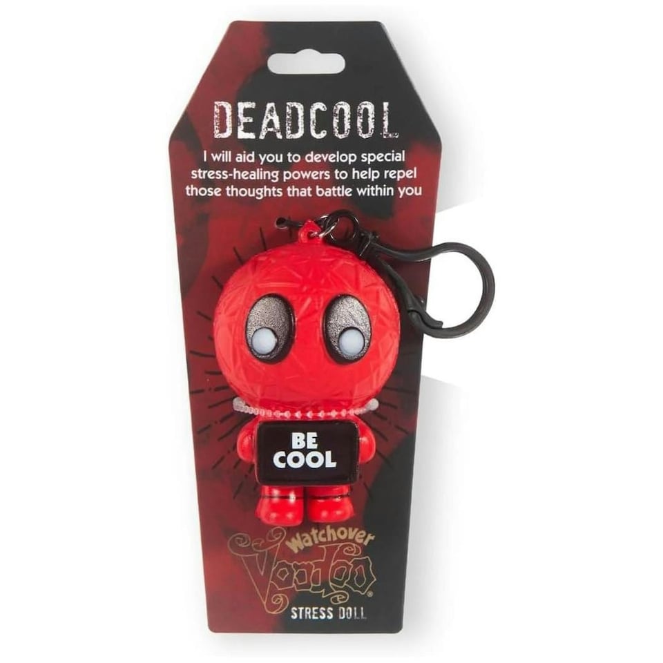 History & Heraldry Voodoo Stress Toy Keychain - Deadcool