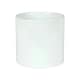 image 2 of Glossy White Ceramic Indoor Plant Pot H17 x W17.5cm White