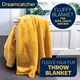 image 4 of Dreamcatcher Gold Faux Fur Blanket Throw 160x130cm | Gold | Gold | One Size | 1