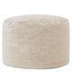 image 3 of Milano Beanbag Footstool Corduroy Natural Beige