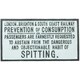image 1 of London & Brighton Railway Spitting Cast Iron Sign Plaque Wall Fence Gate Post