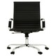 image 3 of Interiors By Premier Ergonomic Black High Back Home Office Chair, Comfortable Work From Home Chair, Movable Ergonomic Chair