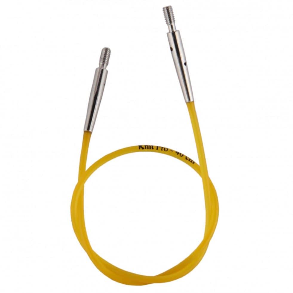 Knit Pro Colour Coded Interchangeable Needles Cord for Knitting