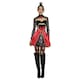 image 1 of Fever Womens/Ladies Queen Of Hearts Costume Set - Black/Red - M M