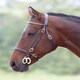 image 2 of Shires Blenheim Clincher Inhand Bridle Brown | Size: Cob
Colour: H.Brown