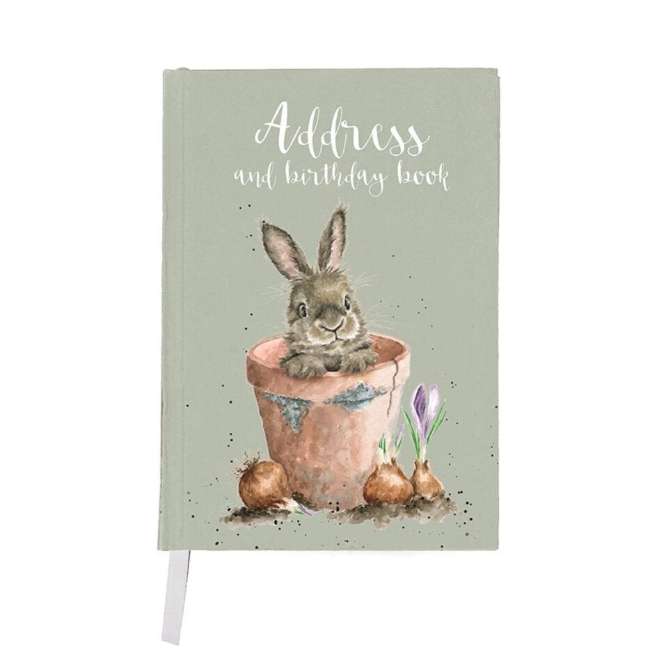 image 1 of Wrendale Designs A5 Address & Birthday Book - 3 Sections, Handbag-Friendly