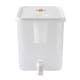 image 2 of Living and Home 10L Plastic Refrigerator Cold Water Drink Beverage Dispenser with Tap | Clear