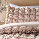 image 4 of OHS Filled Seersucker Duvet Cover with Pillowcase Bedding Set | Cream | Natural | Single