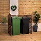 image 3 of 1.16m x 1.22m Double Garden Patio Willow Wheelie Bin Screen Hideaway