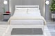 image 3 of Maxwell 4ft 6 Double White Bed Frame | White | Double