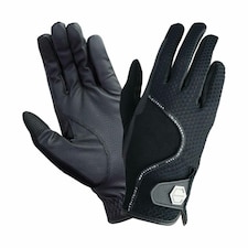 Coldstream Unisex Adult Swinton Combi Mesh Riding Gloves - Black - XS Black | XS