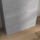 image 9 of HOMCOM Narrow Shoe Cabinet, Slim Shoe Storage Cabinet with 3 Flip Drawers, 12 Pair of Shoes Organizer Hallway Entryway, Grey