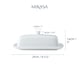 image 7 of Mikasa Butter Dish White Porcelain 21cm | White
