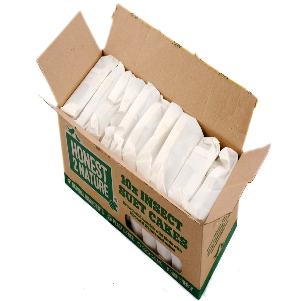 image 1 of Suet To Go Honest 2 Nature Insect Suet Cakes 280g x 10