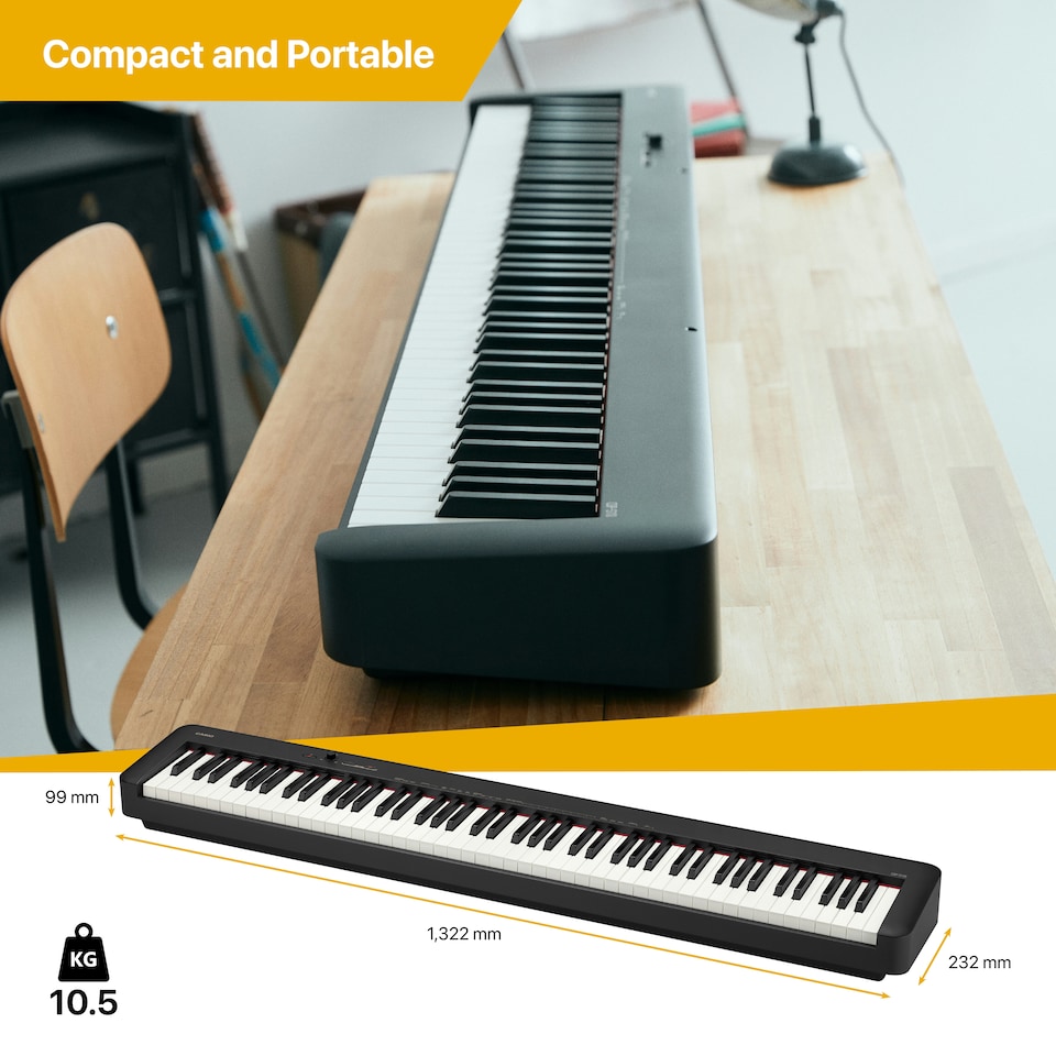 image 1 of Casio CDP-S110 Black