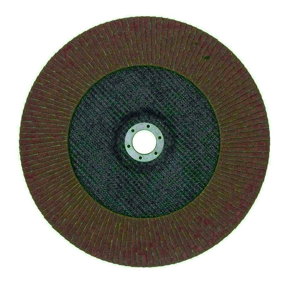 image 1 of 80 Grit Flap Discs Sanding Grinding Rust removing for 9" (230mm) Grinders 8 Pack