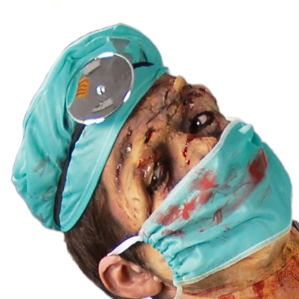 image 1 of Fancy Dress Adult Zombie Surgeon - M