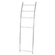 image 3 of Showerdrape Apex Chrome Bathroom Freestanding Towel Rail Storage Ladder