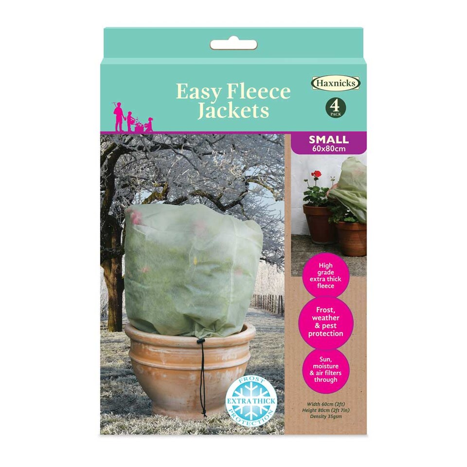 image 1 of Haxnicks Easy Fleece Jacket Small W60cm H80cm 4pk
