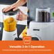 image 4 of GEEPAS 500W Electric Jug Blender and 180W Black Hand Blender Combo set Black