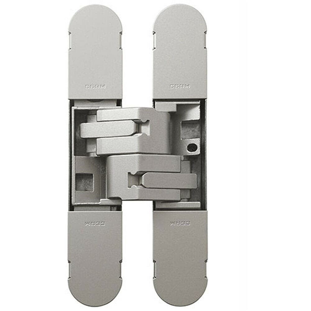 Loops 100 x 22mm Adjustable Medium Duty Concealed Hinge Champagne Internal Door