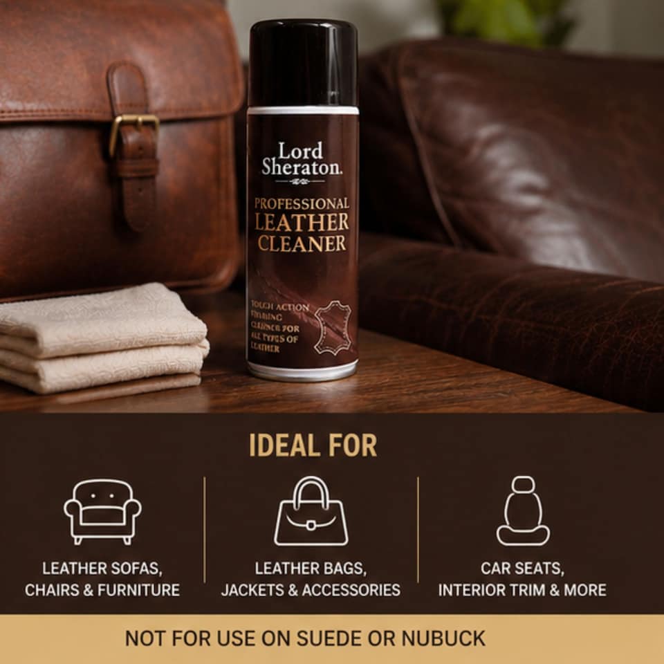 image 1 of Lord Sheraton Foaming Professional Leather Cleaner 400ml