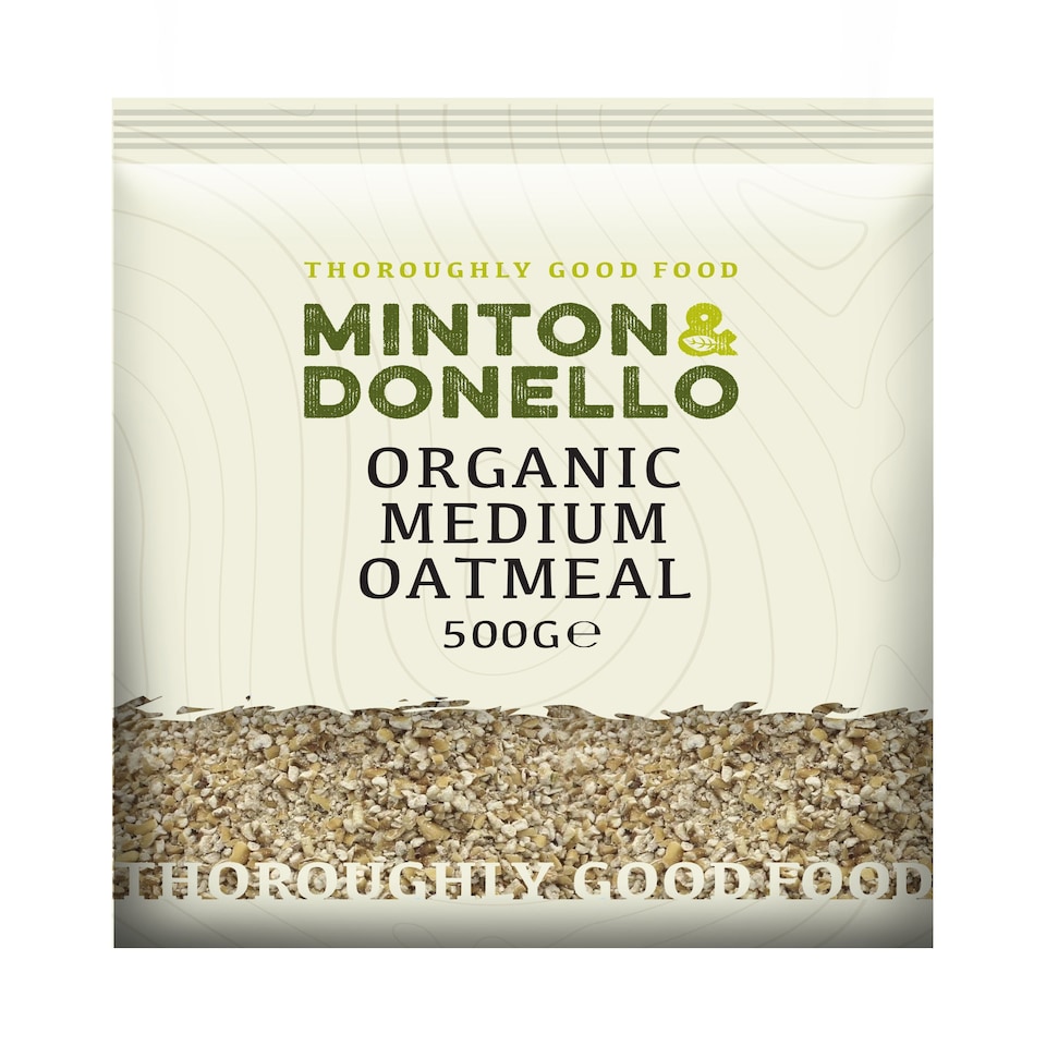 image 1 of Minton & Donello Organic Medium Oatmeal 6 x 500g | Multi