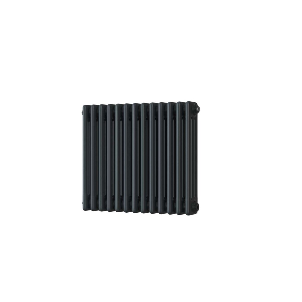 image 1 of Alpha - Anthracite Column Radiator H500mm x W599mm 3 Column