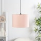 image 2 of ValueLights Torbery Set of 3 Blush Nesting Ceiling Light Shades