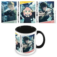 SPY X FAMILY (SPY X FAMILY) BLACK COLOURED INNER POD MUG - SPY X FAMILY N/A
