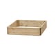 image 2 of Greena Square Wooden Raised Bed 15 cm High, 60 x 60cm