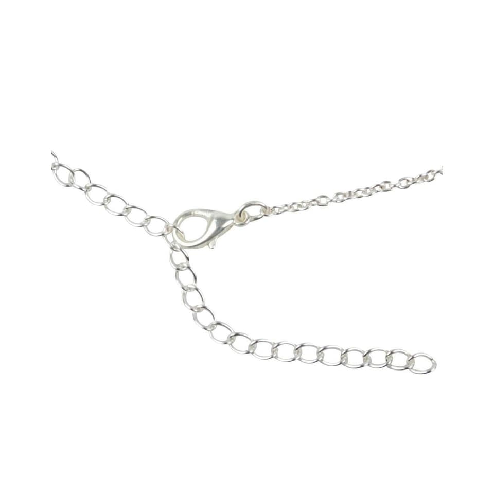 image 1 of Shopkins Girls Best Friend Chelsea Charm Necklace (Pack of 2) - Silver/Green - One Size