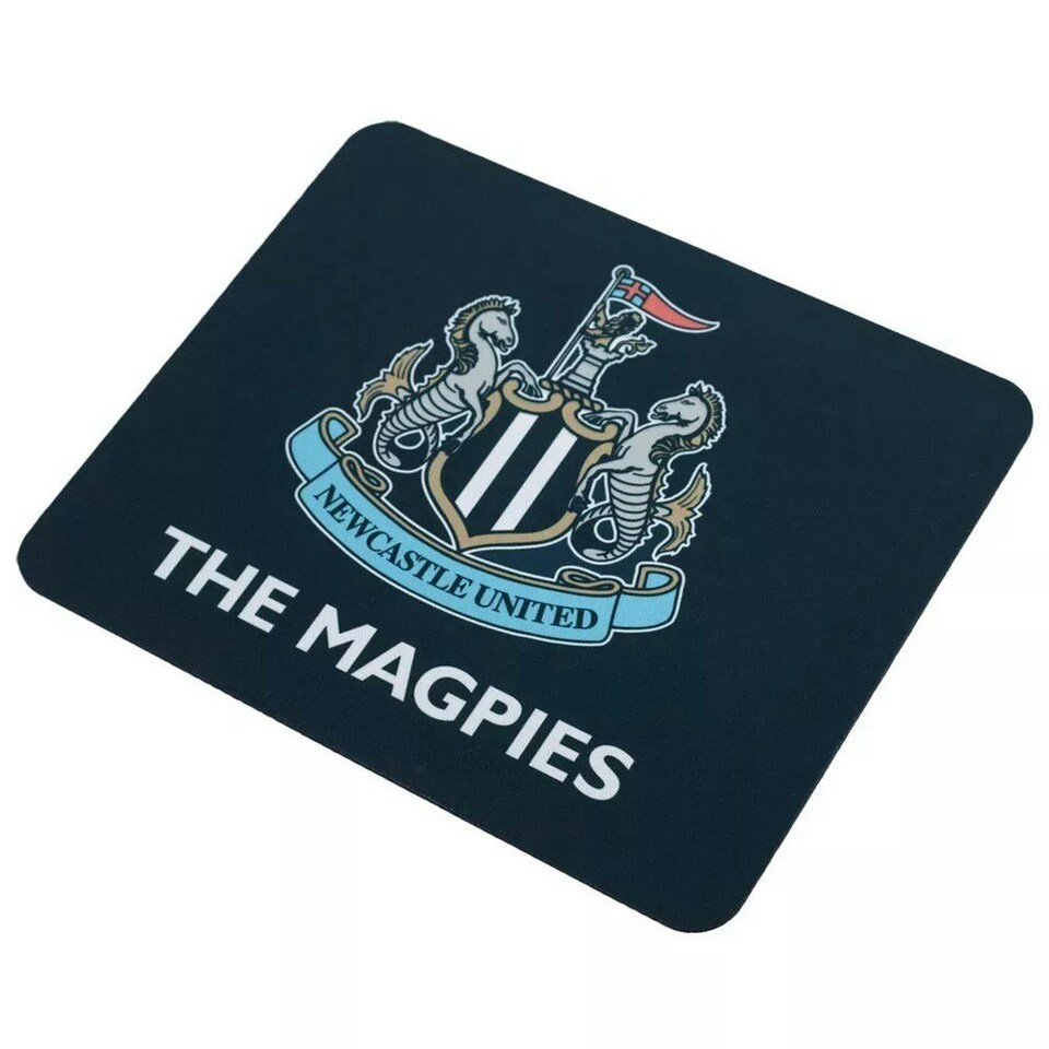 image 1 of Newcastle United FC The Magpies Computer Mouse Pad - Black/White - One Size Black